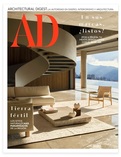 Portada de Architectural Digest, edición «Tierra fértil»