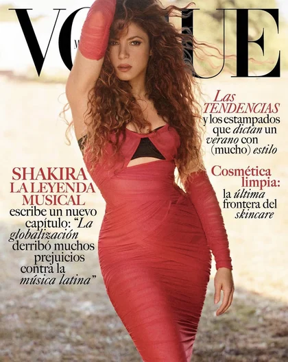 Portada de Vogue con Shakira