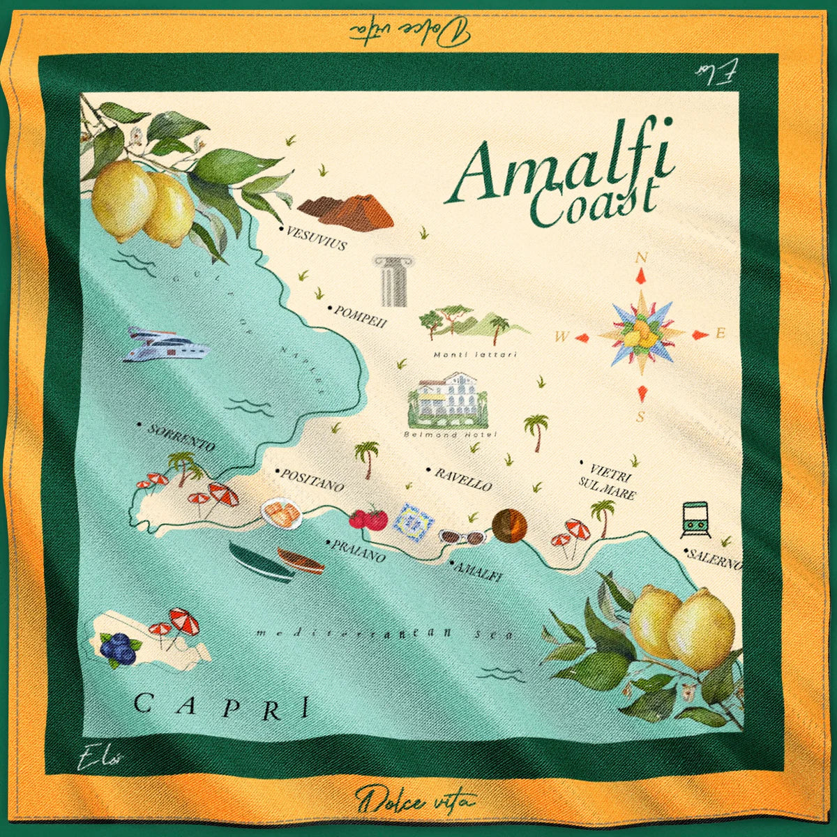 AMALFI SCARF